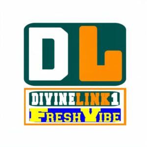 Graphic logo featuring DL, DivineLink1, and FreshVibe lettering.